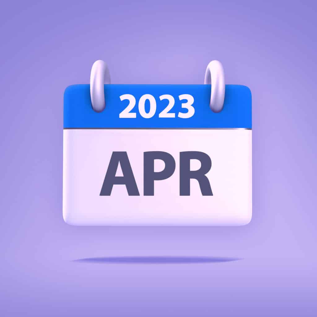 April 2023 changes