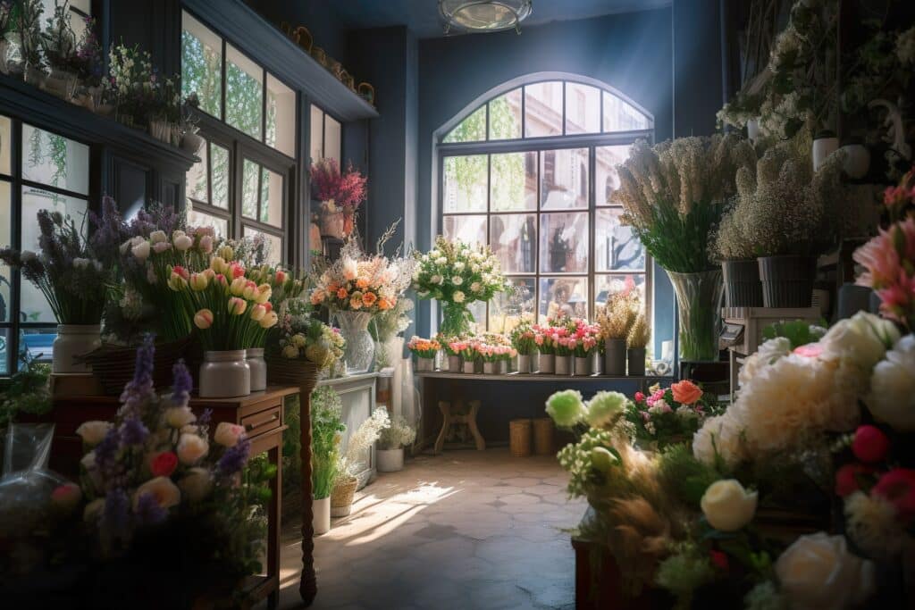 Flower shop retail fit out finance